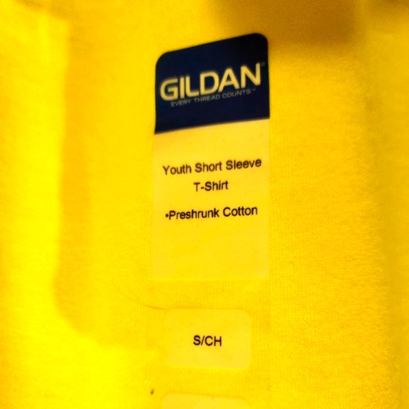 Life is Better at the Beach - Youth Small Yellow T-Shirt Shirt Short Sleeve - Picture 3 of 4